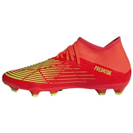 Pantofi Adidas Predator Edge.3 Fg M GW1005 roșu portocale si rosii 1