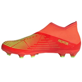 Pantofi Adidas Predator Edge.3 Ll Fg M GW1000 roșu portocale si rosii 1