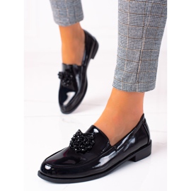 SHELOVET Mocasini de dama negru 1