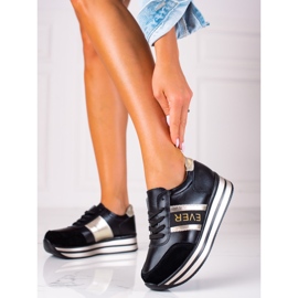 SHELOVET Adidași de damă negru 2