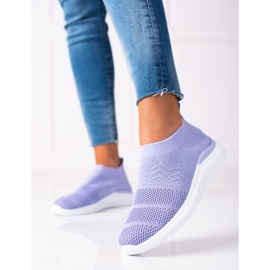 SHELOVET Pantofi Sport Fitness violet 1