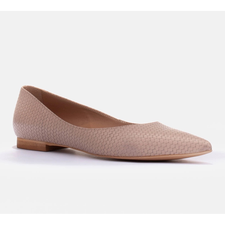 Marco Shoes Balerini subtile bej 1