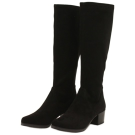 Caprice Cizme stretch dama 25506-41 044 negre negru 2