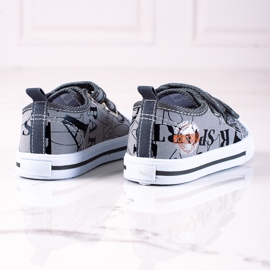 Adidași pentru băieți Shelovet cu velcro gri 1