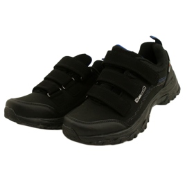 American Club Pantofi sport pentru femei Softshell pentru Velcro American WT52/22 Black negru 2