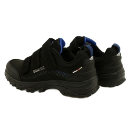 American Club Pantofi sport pentru femei Softshell pentru Velcro American WT52/22 Black negru 6
