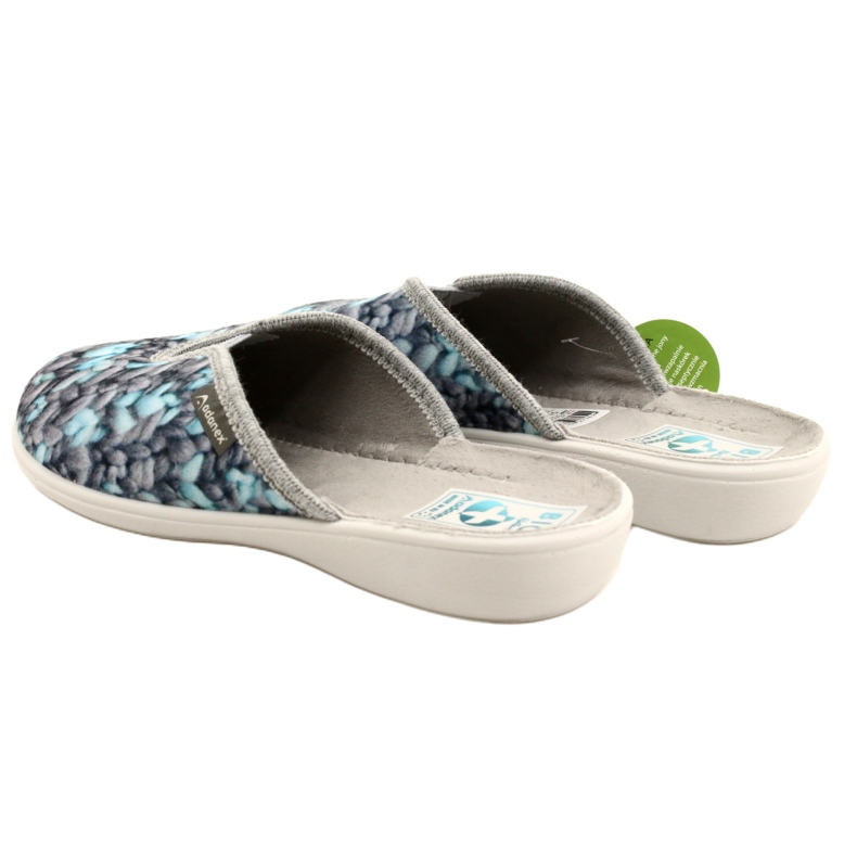 Papuci Cu Bandă Elastică Adanex Aloe Vera 27762 gri 6 Papuci Cu Bandă Elastică Adanex Aloe Vera 27762 gri 6