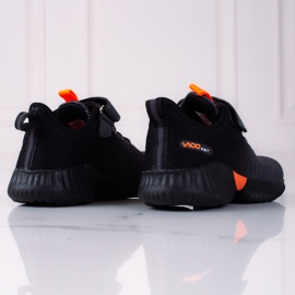 Tenisi ajurati gri inchis pentru copii Vico 2 Tenisi ajurati gri inchis pentru copii Vico 2