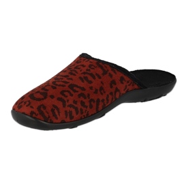 Pantofi de dama colorati Befado 235D182 negru roșu 3