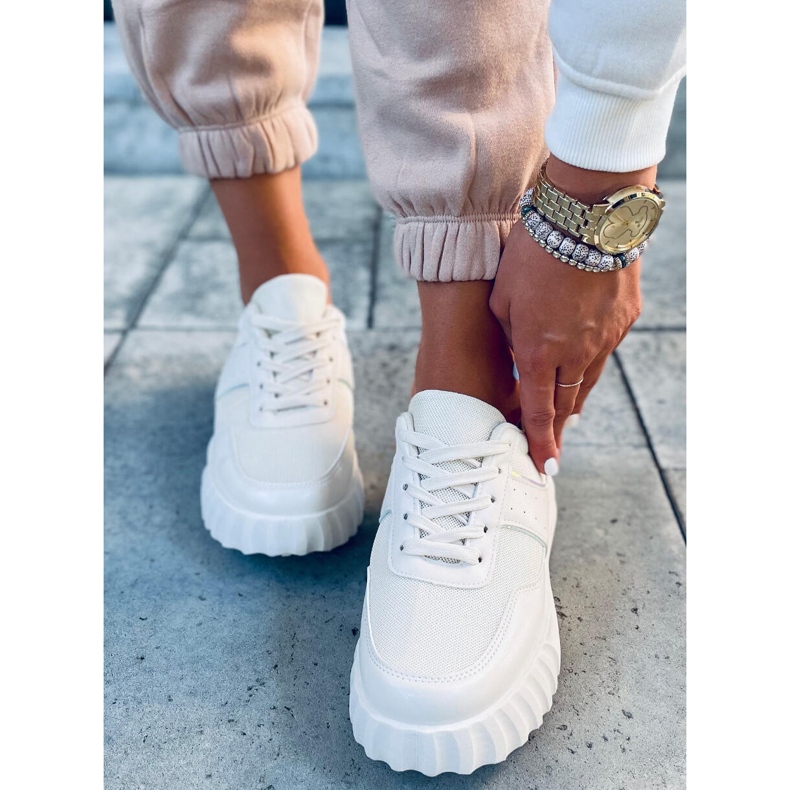 Pantofi sport dama Perla Beige bej 2