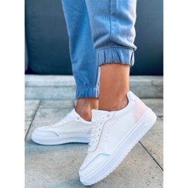 Adidași Eila Pink alb albastru roz 1