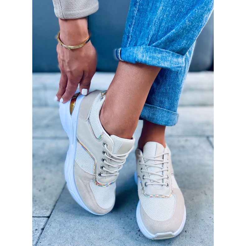 Pantofi sport pe toc ascuns Toni Beige bej 1 Pantofi sport pe toc ascuns Toni Beige bej 1