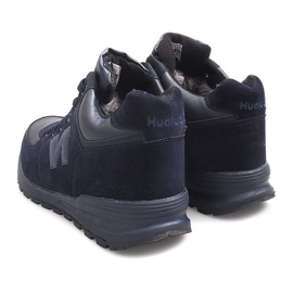 Cizme de zapada calduroase H1737D Bleumarin albastru 3