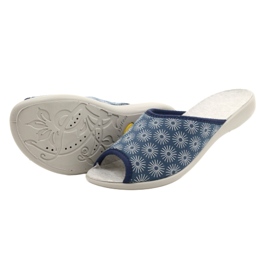 Pantofi dama Befado pu 254D142 albastru gri 6