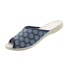 Pantofi dama Befado pu 254D142 albastru gri 7