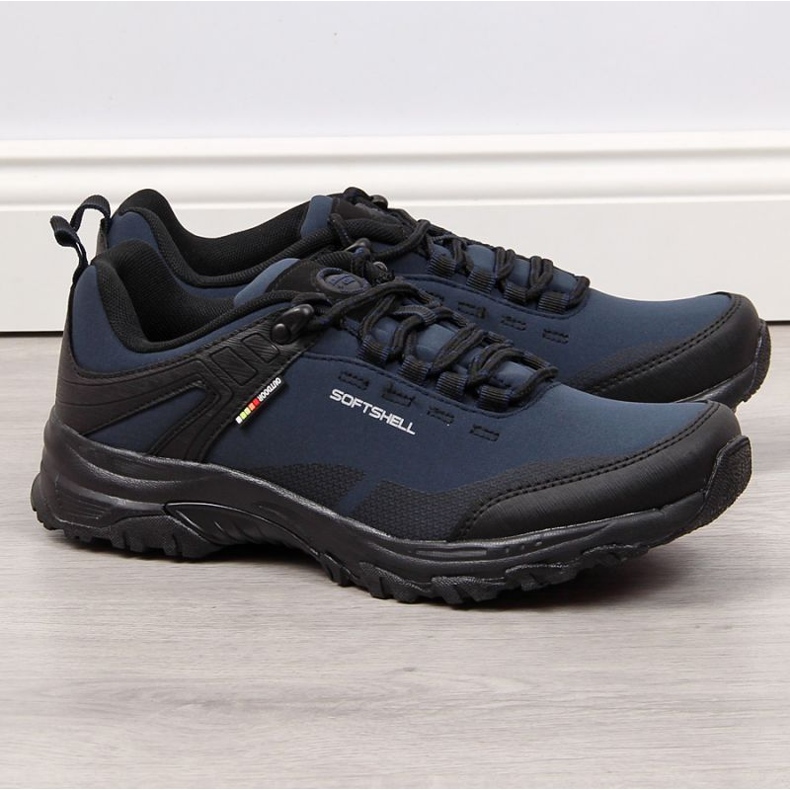 Pantofi de trekking American Club W AM901A bleumarin albastru 1