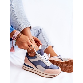 PS1 Pantofi sport de piele intoarsa de dama albastru-gri Elisse roz 1 PS1 Pantofi sport de piele intoarsa de dama albastru-gri Elisse roz 1