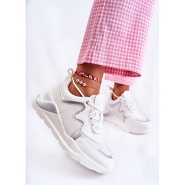 Pantofi de damă la modă Allie alb 2