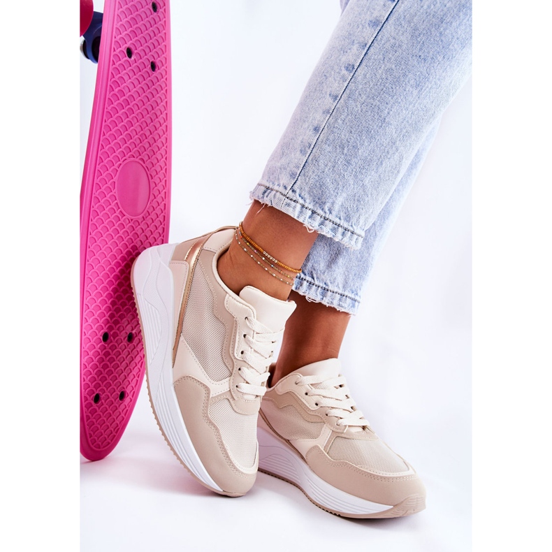 PG1 Pantofi de damă clasici Bej Salema 2