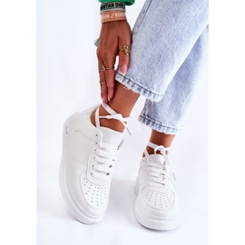 PG1 Pantofi sport clasici din piele ecologică Jennys albi 1 PG1 Pantofi sport clasici din piele ecologică Jennys albi 1