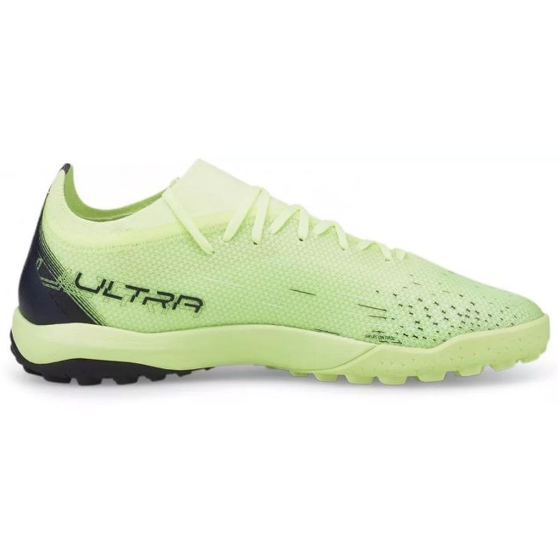 Pantofi de fotbal Puma Ultra Match Tt 106903 01 galben verde 1