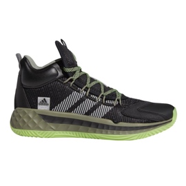 Pantof de baschet Adidas Pro Boost Mid M FW9510 bleumarin, negru, gri/argintiu negru 1