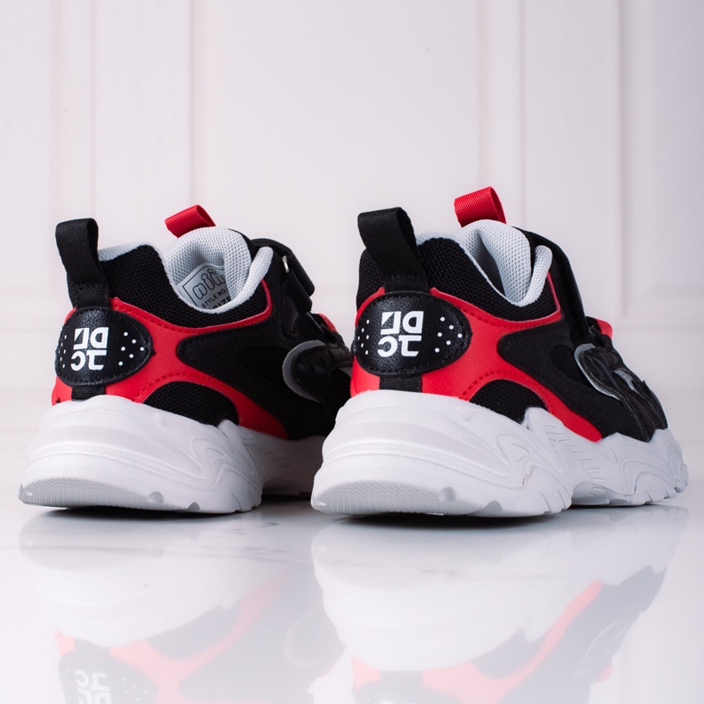 Adidași pentru băieți Shelovet pe o platformă neagră groasă negru multicolor 1