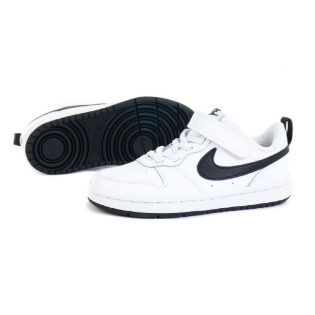 Nike Court Borough Low 2 Jr BQ5451-104 alb 1