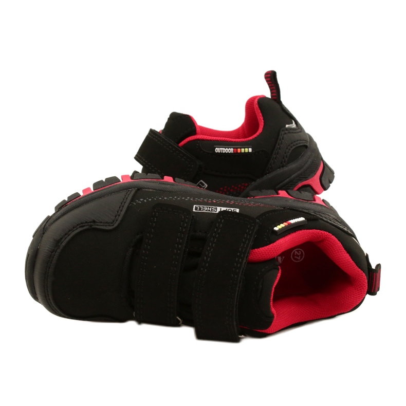 Softshell American Club WT14/22 Pantofi sporturi negri negru 5
