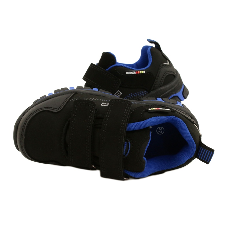 Pantofi sport American Club WT14/22 softshell, negri negru 4