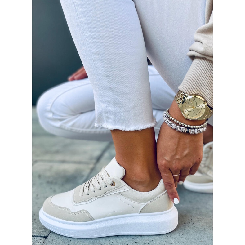 Pantofi sport dama Dory Beige bej 1