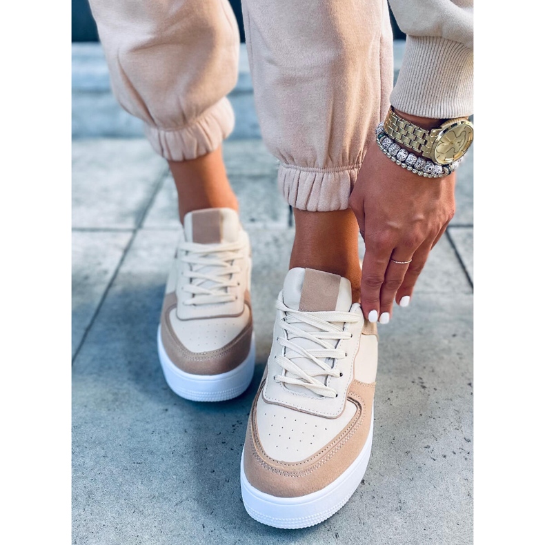 Pantofi sport dama Zetto Khaki kaki 1