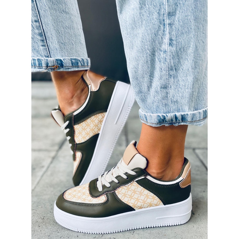 Pantofi sport dama Glovi Green verde 1 Pantofi sport dama Glovi Green verde 1