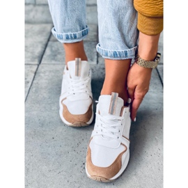 Antrenori Montse Khaki alb kaki 1