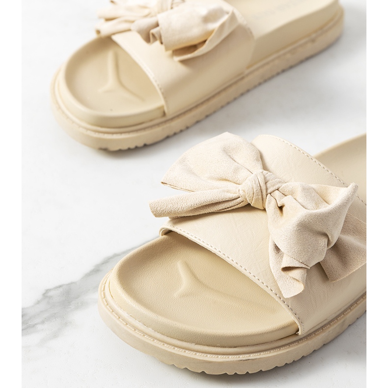 Papuci Embley dama bej 1