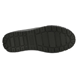 Filippo Adidași din piele eleganti matlasați DP3932 / 22 BK negru 5