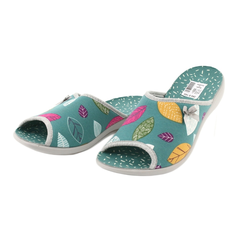 Pantofi de damă Befado pu 254D103 verde 2 Pantofi de damă Befado pu 254D103 verde 2