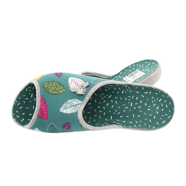 Pantofi de damă Befado pu 254D103 verde 4