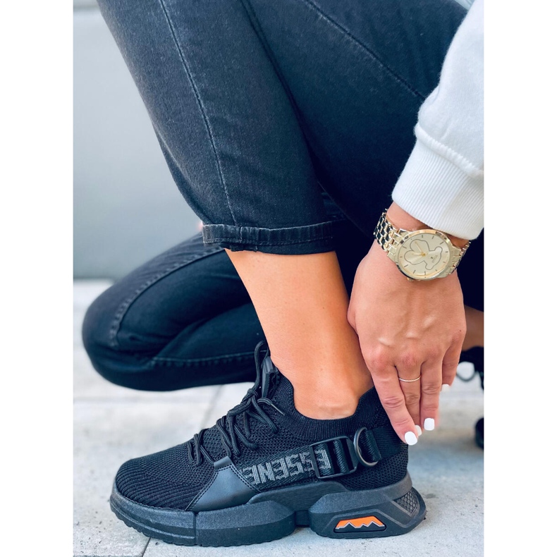 Hiral Black sosete pantofi sport negru 1 Hiral Black sosete pantofi sport negru 1