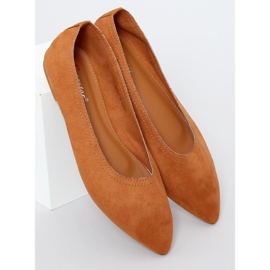 Balerini de cămilă pentru femei NK19P Camel maro 1