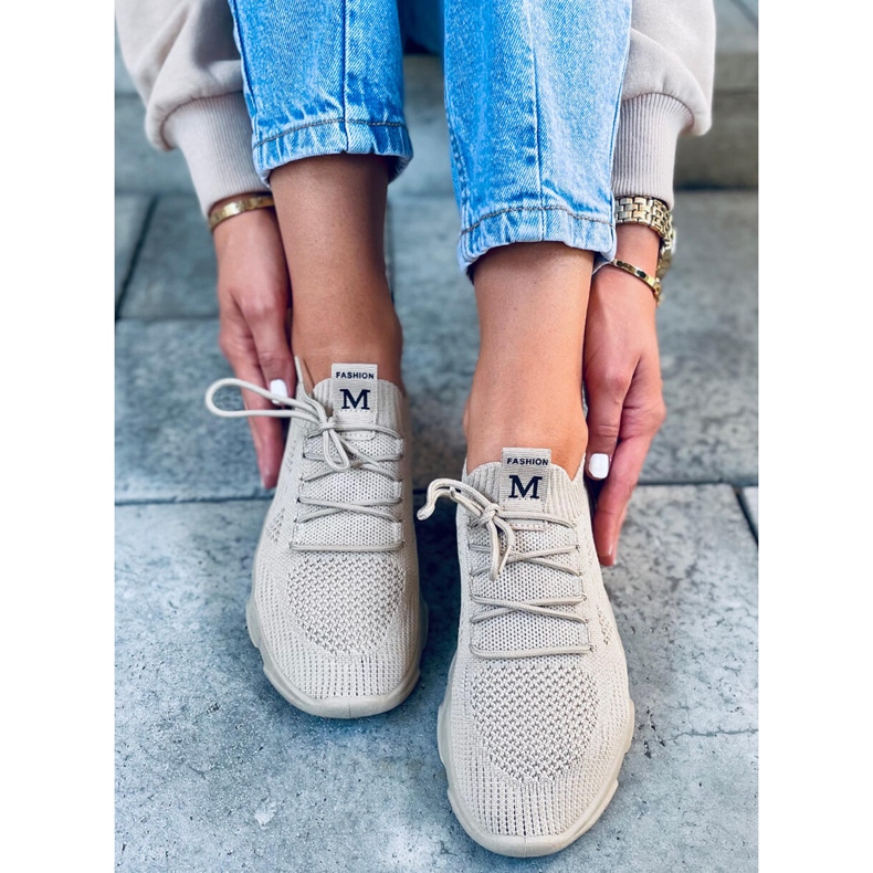 Sosete Fresto Khaki bej kaki 1