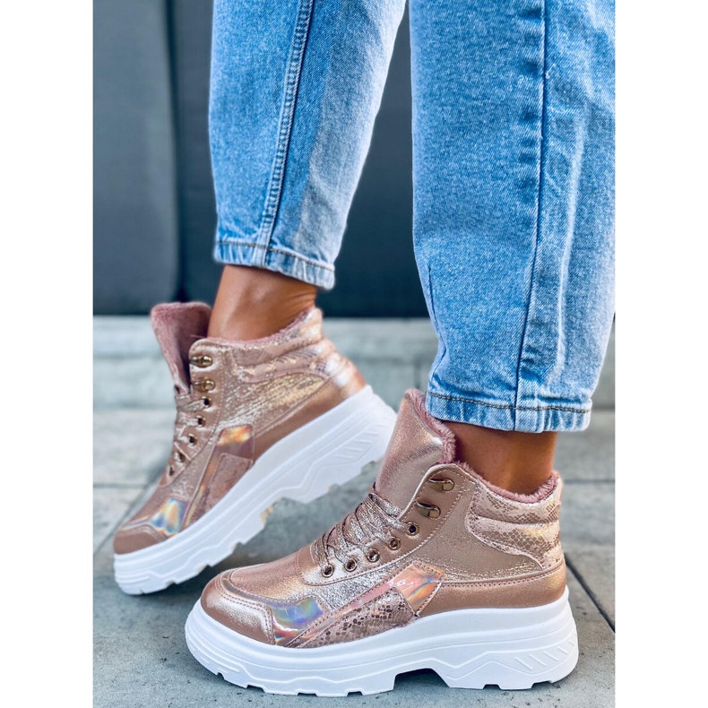 Pantofi sport pe subcostumul Cabral Champagne roz 1