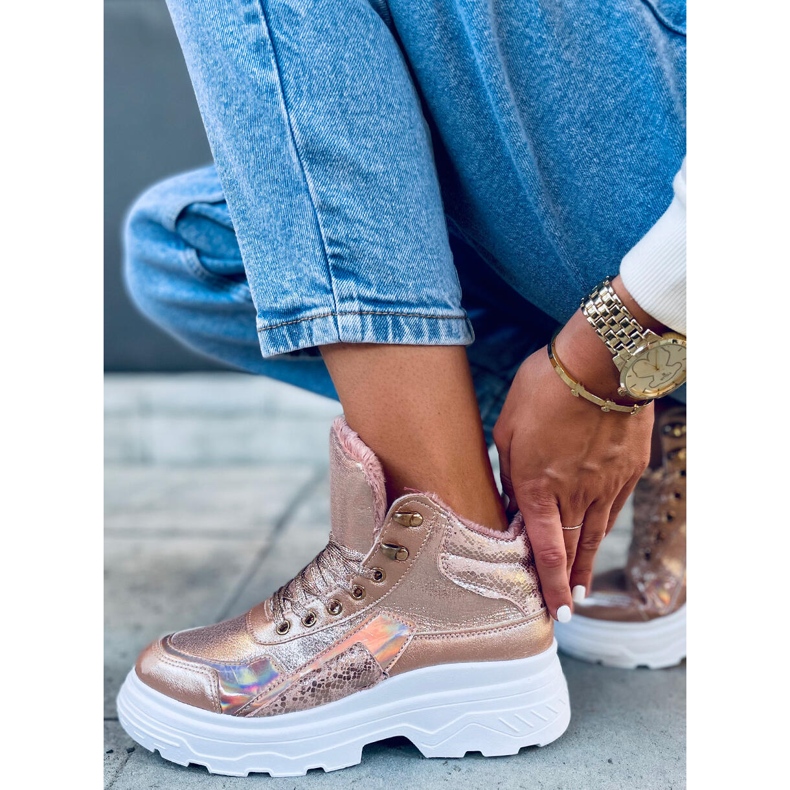 Pantofi sport pe subcostumul Cabral Champagne roz 2