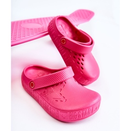 Papuci Usori Copii Kroks Big Star II375006 Fuchsia roz 1