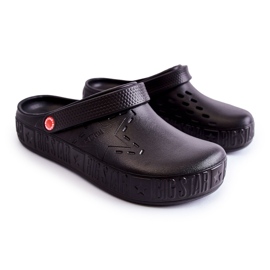 Papuci ușori pentru bărbați Kroks Big Star II175001 Negru 1