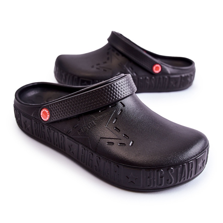 Papuci ușori pentru bărbați Kroks Big Star II175001 Negru 2