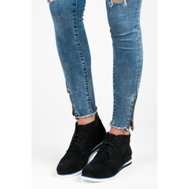 Vinceza Ghete din piele negru 2