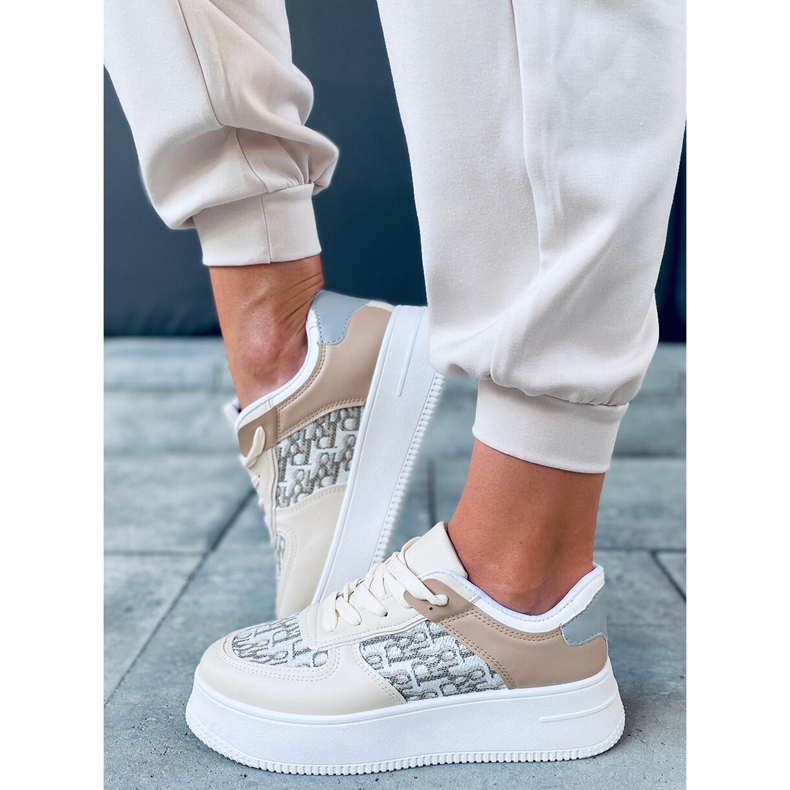 Pantofi sport dama Hiver Beige bej 1