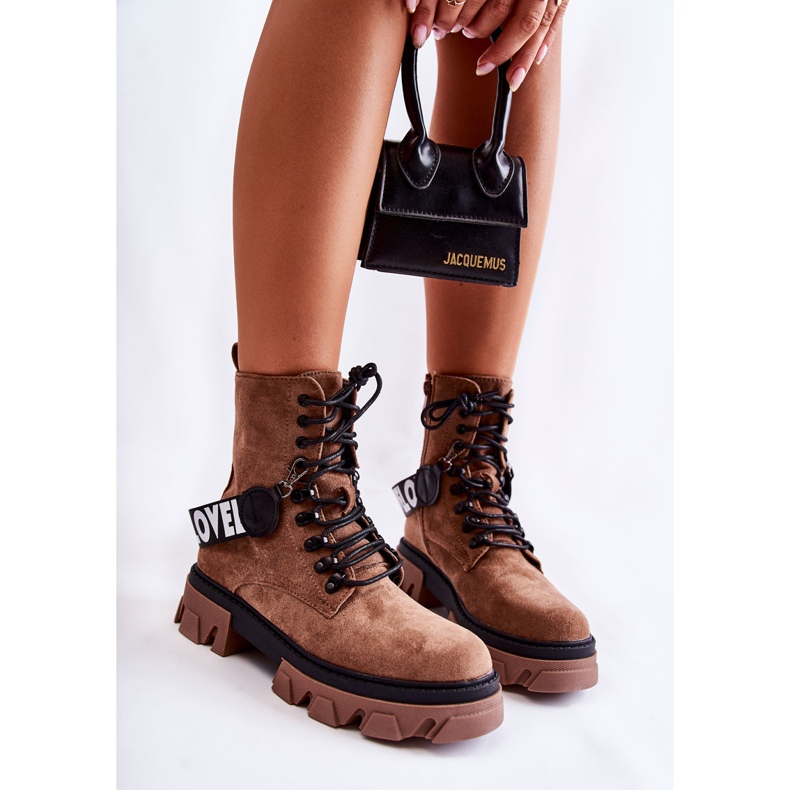 PS1 Cizme înalte din piele intoarsa cu incalzire Danity maro 1 PS1 Cizme înalte din piele intoarsa cu incalzire Danity maro 1