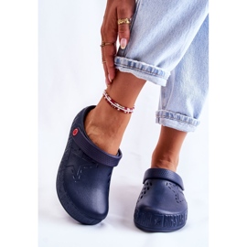 Papuci ușori de damă Kroks Big Star II275002 Bleumarin albastru 1